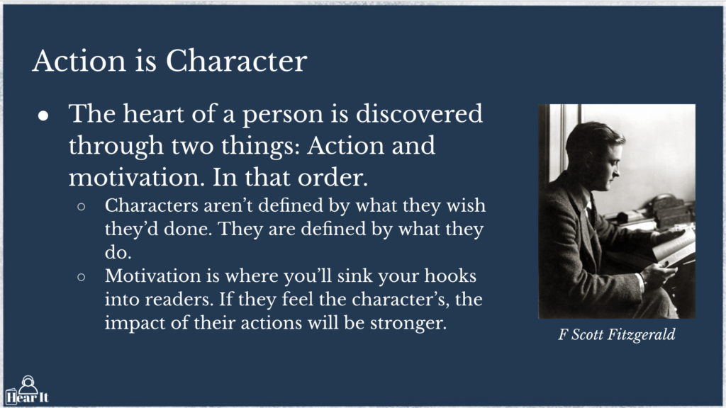 Action Is Character